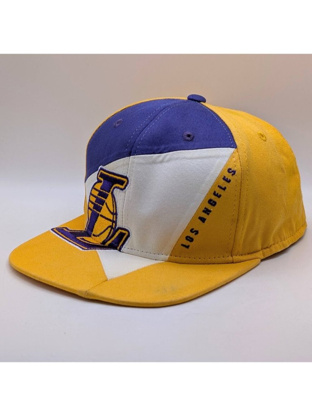 Vintage Los Angeles Lakers Adidas Cap Hat L.A. NBA Basketball Y2K 90s Retro VTG